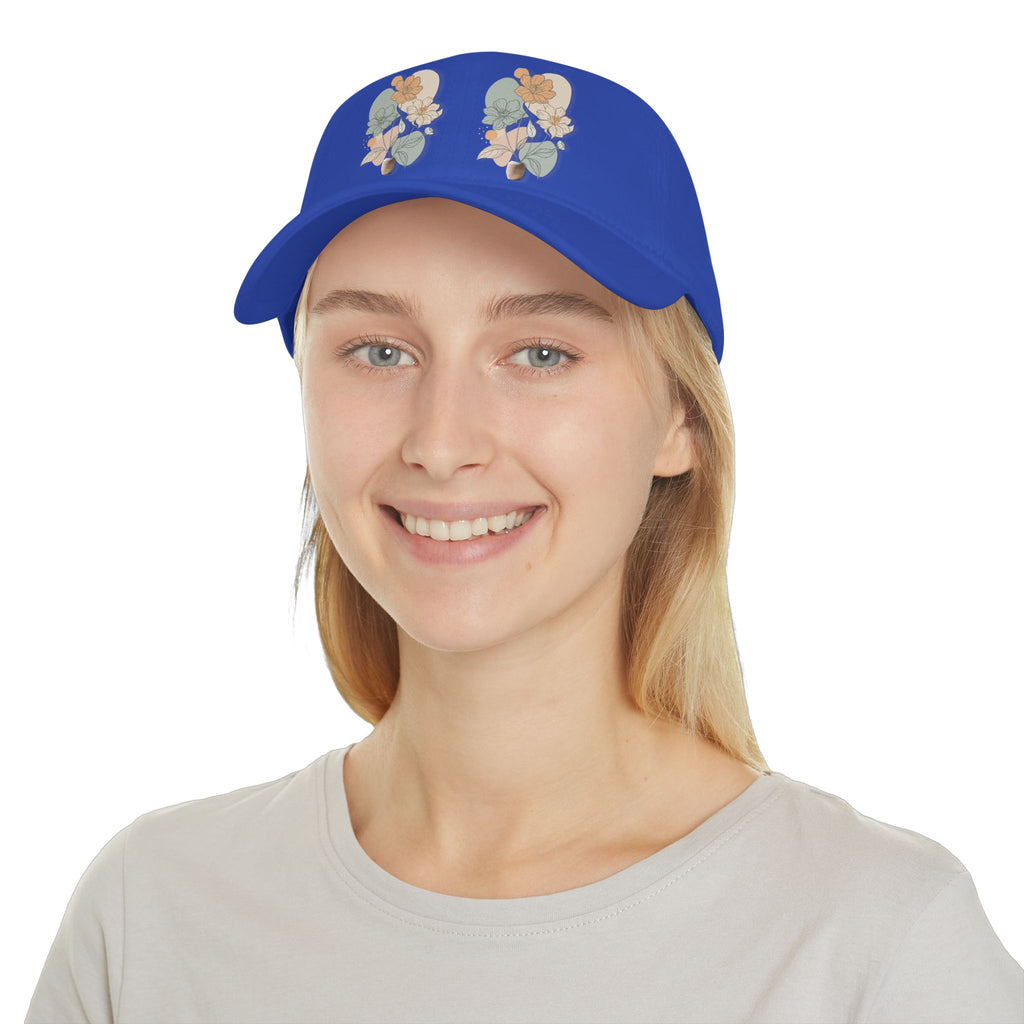 Casquette florale retro imprimee Casquette botanique feminine Accessoire mode cadeau femme
