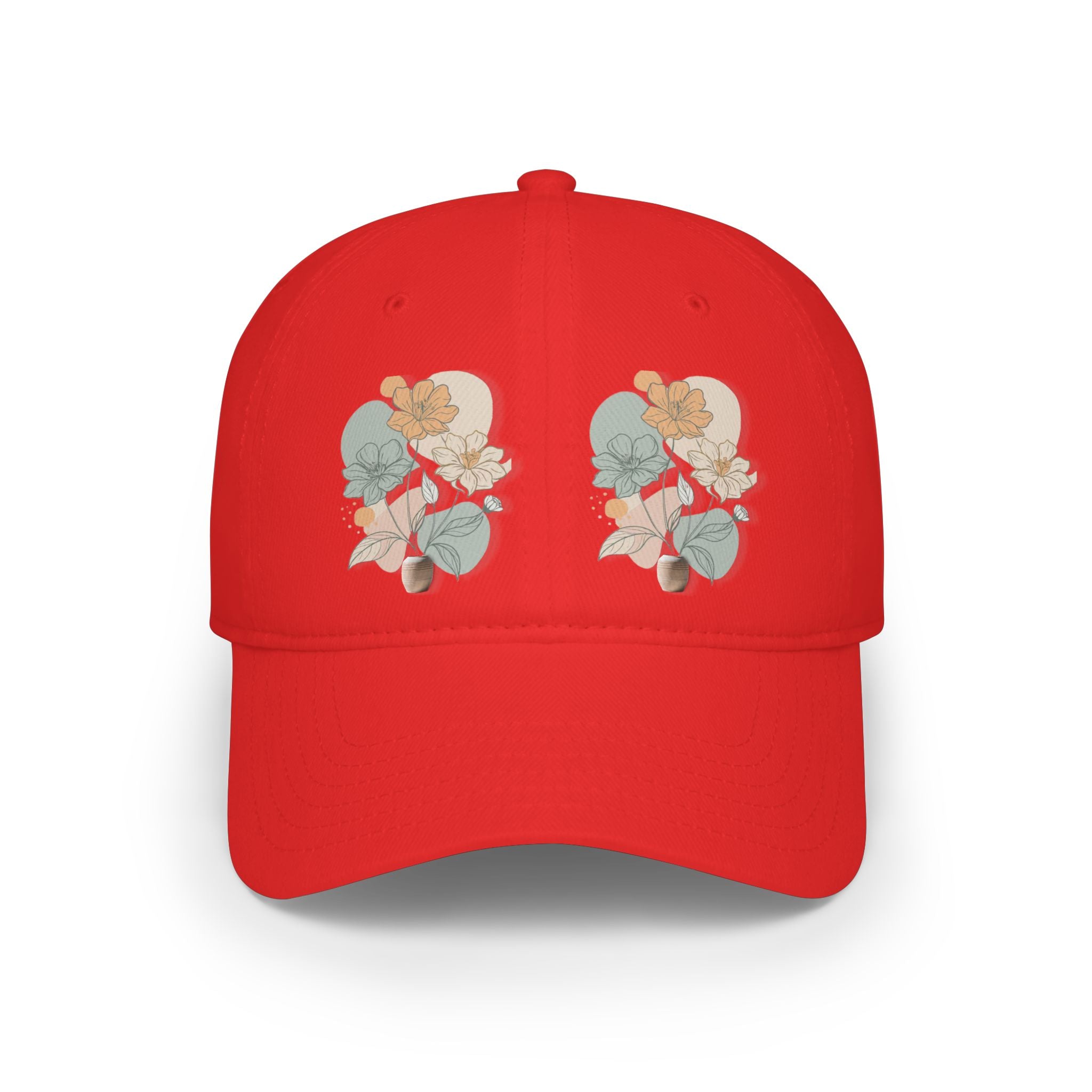 Casquette florale retro imprimee Casquette botanique feminine Accessoire mode cadeau femme