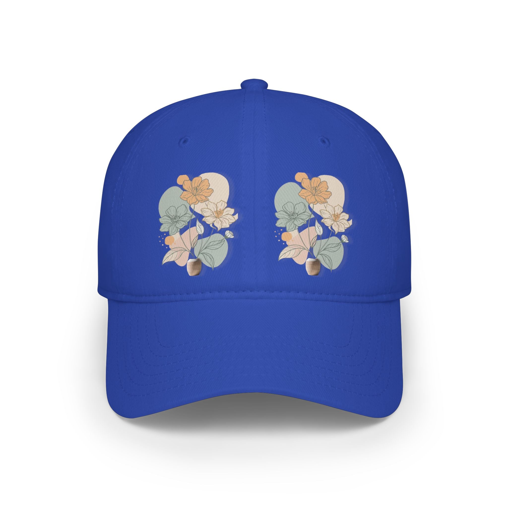 Casquette florale retro imprimee Casquette botanique feminine Accessoire mode cadeau femme